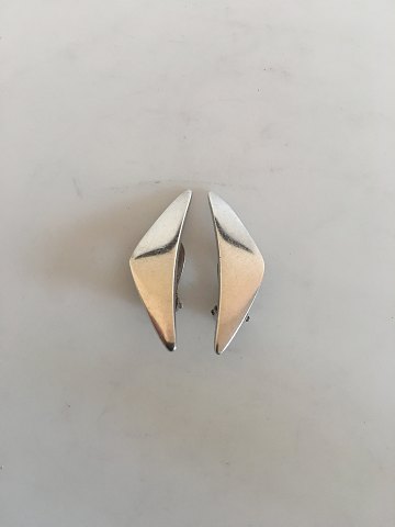 Hans Hansen Sterling Sølv Øreringe No 432