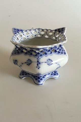 Royal Copenhagen Blue Fluted Full Lace Sugar Bowl No. 1113
