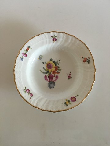 Royal Copenhagen Full Saxon Flower Deep Plate No 1617