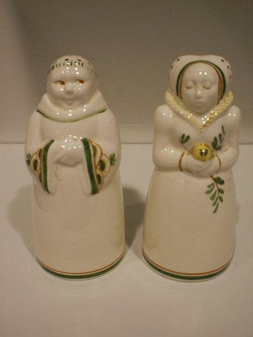 Pebermø og saltsvend fra Aluminia