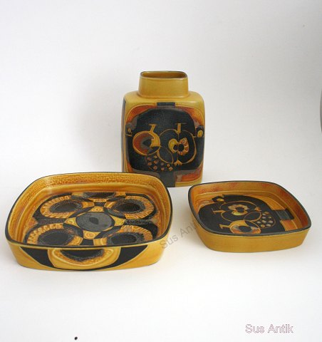 Vase og fade, Baca, Royal Copenhagensolgt