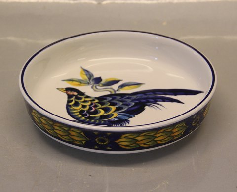Royal Copenhagen Faience Blue Pheasant Chr. Joachim Aluminia 709 Small bowl 4 x 16.4 cm (1737709)