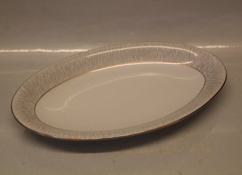 Oval cake dish 24 cm Koh-I-Noor Königl. pr. Tettau German Tableware