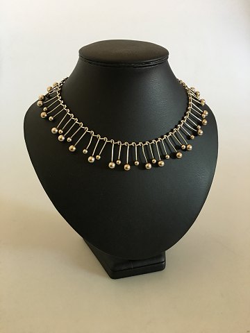 Hans Hansen Sterling Silver Necklace No. 341