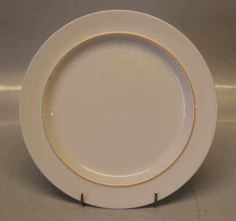 Yellow Line 3070 Dinner plate 25 cn (625) Royal Copenhagen faience yellow top or 
yellow line -4 ALL Seasons