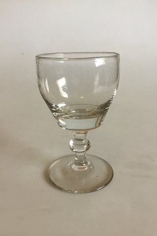 Barrel Glass Holmegaard / Kastrup. 
