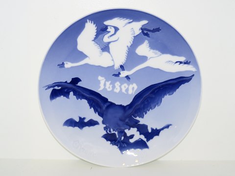 Bing & Grondahl  commemorative plate from 1907
Henrik Ibsen