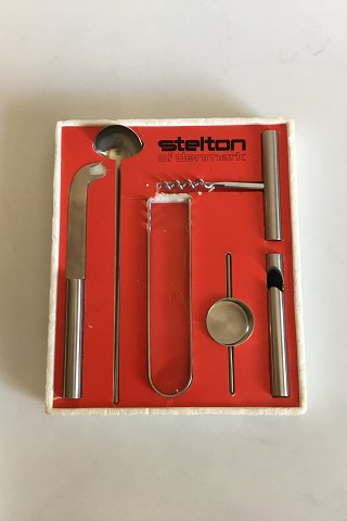 Stelton Stainless steel Cylinder-line Bar Set
