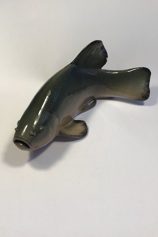Royal Copenhagen Art Nouveau Fish Tench  No 372. Måler 17cm x 7cm.  Har hvid "plet" på finne og lille afslag på rygfinne.