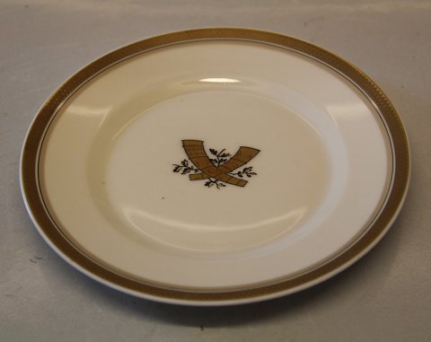 Golden Horn Royal Copenhagen 9628 Plate 19 cm