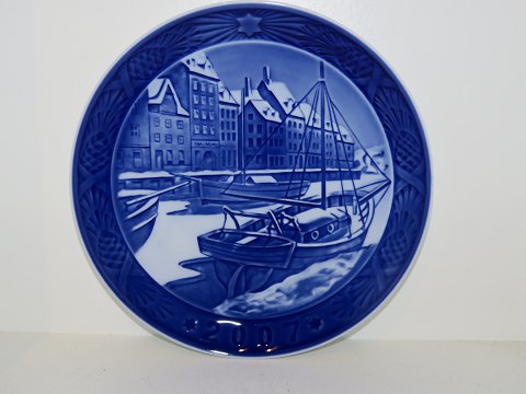Royal CopenhagenJuleplatte 2007Nyhavn