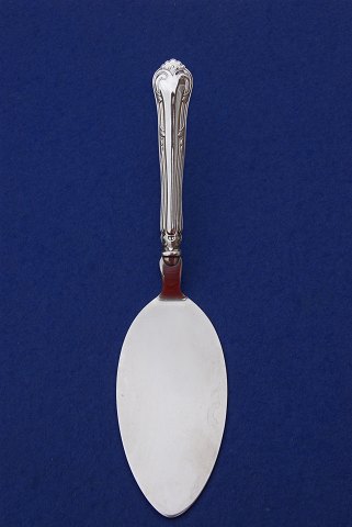 Herregaard Danish silver flatware, large cake servers with stainless steel 22cm