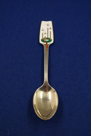 Michelsen Weihnachtslöffel 1949 aus dänisch vergoldet Sterlingsilber.