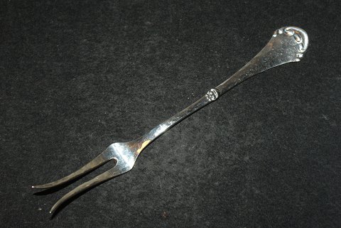 Laying fork Willemose Danish silver cutleryA P Berg SilverLength 12 cm.
