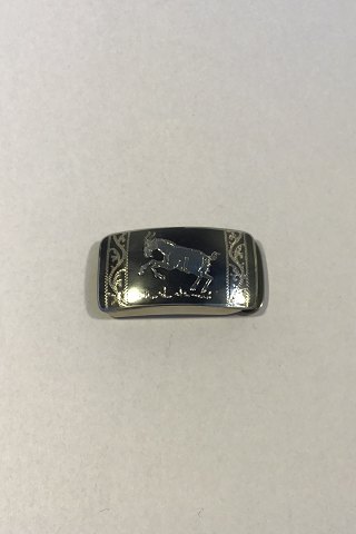 Siam(Thailand) Sterling Sølv Bæltespænde