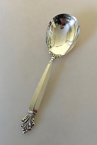 Georg Jensen Sterling SilverAcanthus Serving Spoon, Large No 111