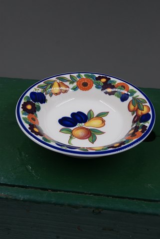 Gylden Sommer fajance porcelæn, runde dybe asietter 11,5cm