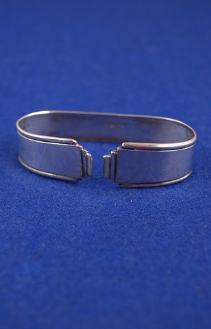 Napkin ring of Danish 830S solid silver from silversmith H.J. Copenhagen