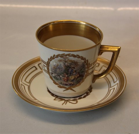 9481 Coffee cup and saucer Rococo  Coffee Service    
