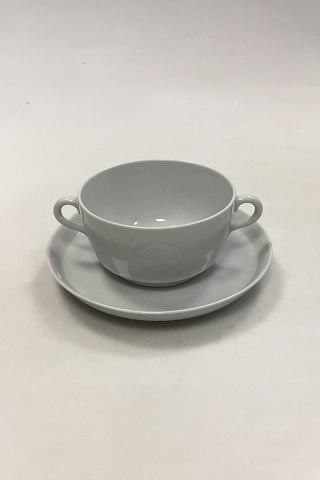 Royal Copenhagen Gemma Bouillon Cup and saucer, without Lid No 14690