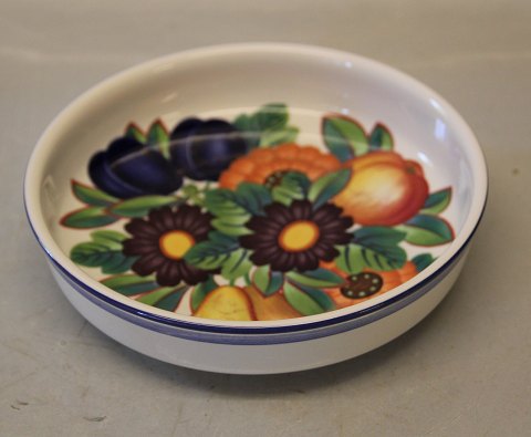 709 Round bowl 4 x 16.5 cm bottle tray (1739709) Golden Summer Royal Copenhagen Faience