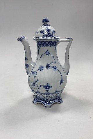 Royal Copenhagen Musselmalet Helblonde sekskantet Kaffekande No. 128