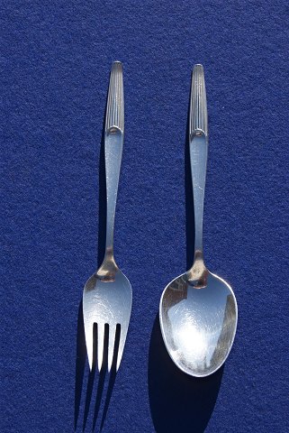 Eva dänisch Silberbesteck, Set von 2tlg. Dessertbesteck 16cm