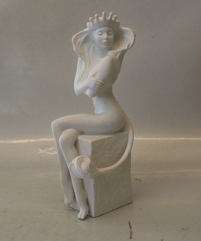 Kongelig Dansk 106 Kgl. Leo Christel Zodiac Stjernetegnsfigur Bisquit (1249106-41200)