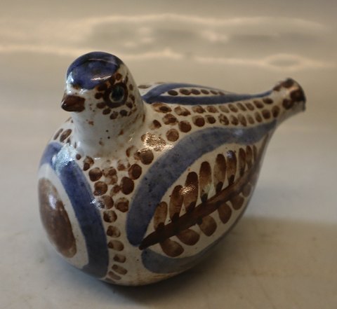 L. Hjorth Bornholm Ceramic Bird ca 10 x 13 cm  BA. Birgit Andersson