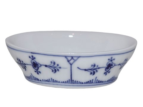 Blue Fluted PlainOblong salt jar