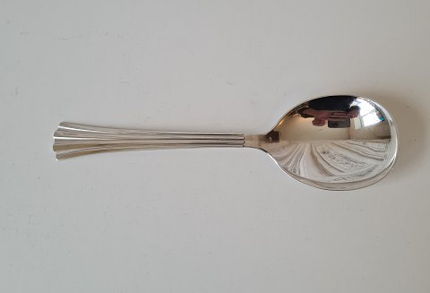 Serving spoon in silver from 1957