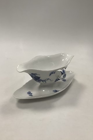 Royal Copenhagen Blue Flower Curved Gravy Boat No. 1650