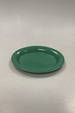 Royal Copenhagen Ursula Oval Plate in Dark Green No. 085