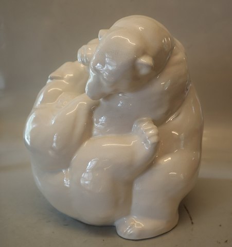 Kaehler Playfull polar bears 27  x 24 x 25 cm Carmen Curlers 1963-1988 Signered 
HAK Danmark