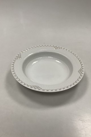 Royal Copenhagen Prinsesse Guld Dyb tallerken No 604