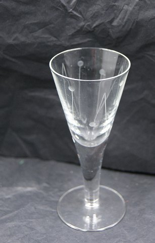 Clausholm glasservice fra Holmegård. Portvinsglas 12,5cm