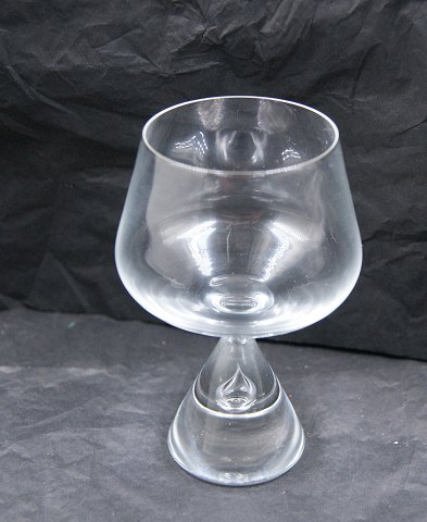 Prinsesse eller Princess glas fra Holmegård. Små cognac glas 10cm