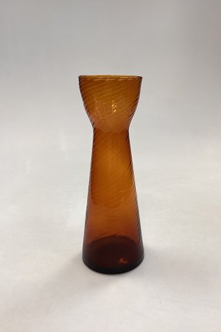 Ravgult Hyacintglas Holmegaard / Kastrup / Fyens Glasværk
