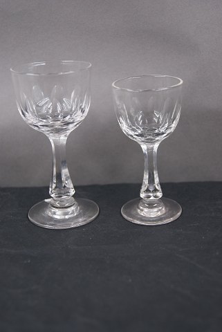 Derby Gläser aus Holmegaard, Dänemark. Schnaps Gläser 8-9cm