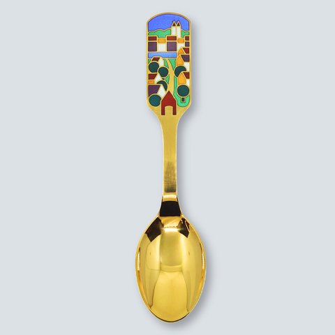 A. Michelsen; Christmas spoon 1988, Knud Erik Færgemann