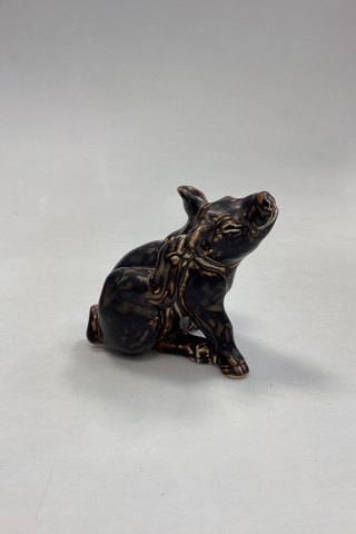 Royal Copenhagen Stoneware Figurine of a Pig No. 21670