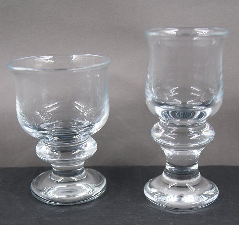 Tivoli glassware by Holmegaard Denmark. ONLY Port wine 11.5cm glasses