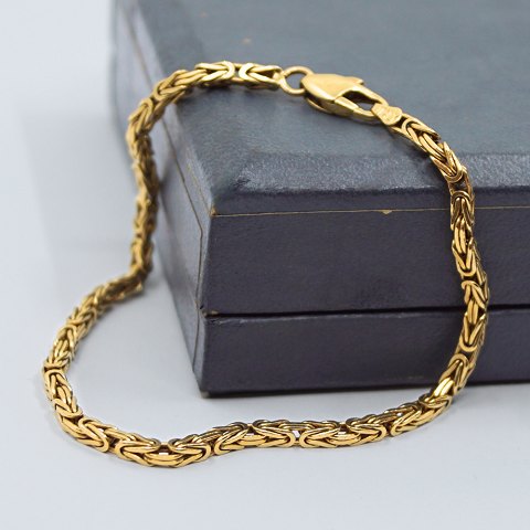 Bracelet of 18k gold, l. 19,8 cm