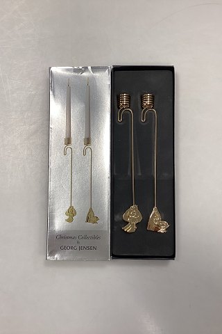 Georg Jensen Christmas Collectibles  Lyseholder - Engel og Jomfru Maria med Jesus 2012