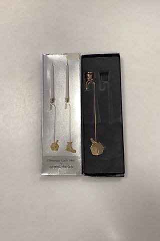 Georg Jensen Christmas Collectibles  Lyseholder - Fuglehus 2011