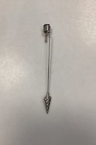 Georg Jensen Golden Christmas Lyseholder - Kræmmerhus 1995 / Palladium