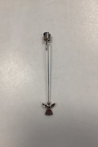 Georg Jensen Golden Christmas Lyseholder - Engel 1993 / Palladium