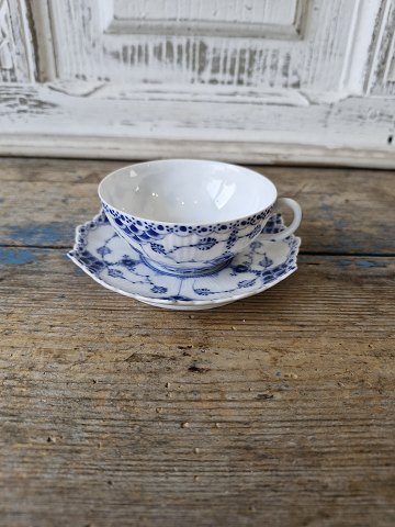 Royal Copenhagen Musselmalet helblonde sjælden lille kaffekop No. 1159
