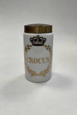 Royal Copenhagen Crocus Apothecary Jar - Special edition for the Danish Pharmacists