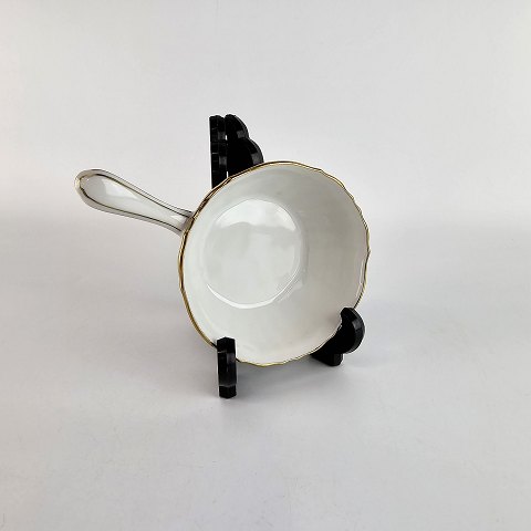 B&G skål med hankOffenbach guldkant9,5 cm